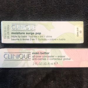 Clinique moisture surge pop and even concealer